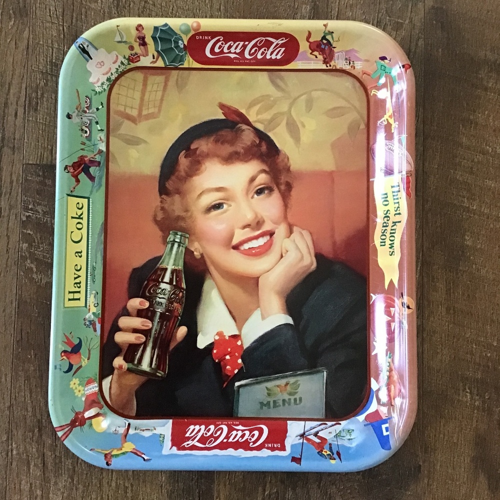 1940’s Coca-Cola Advertising Tray